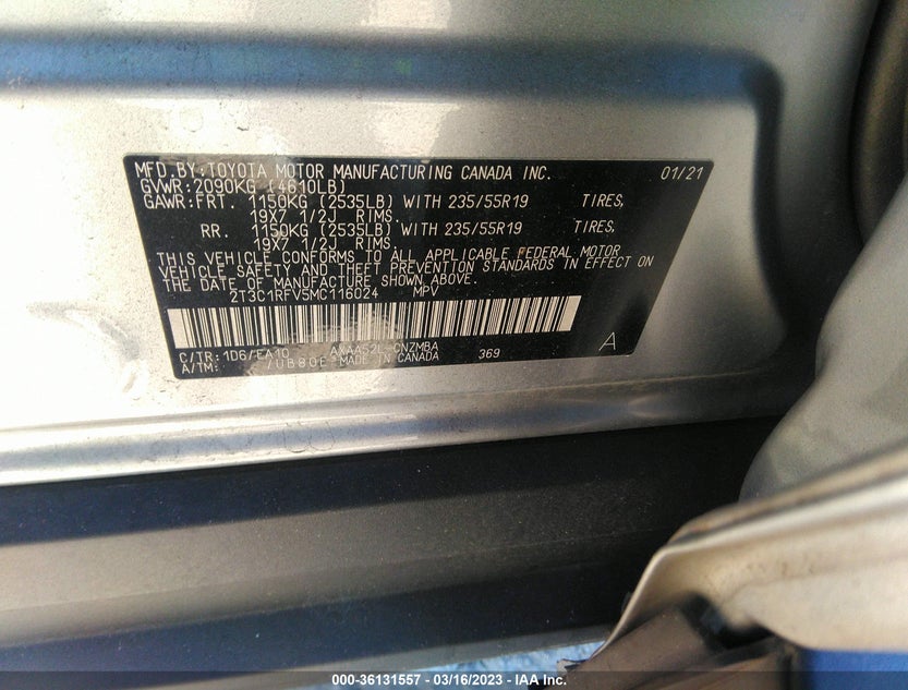 2T3C1RFV5MC116024
