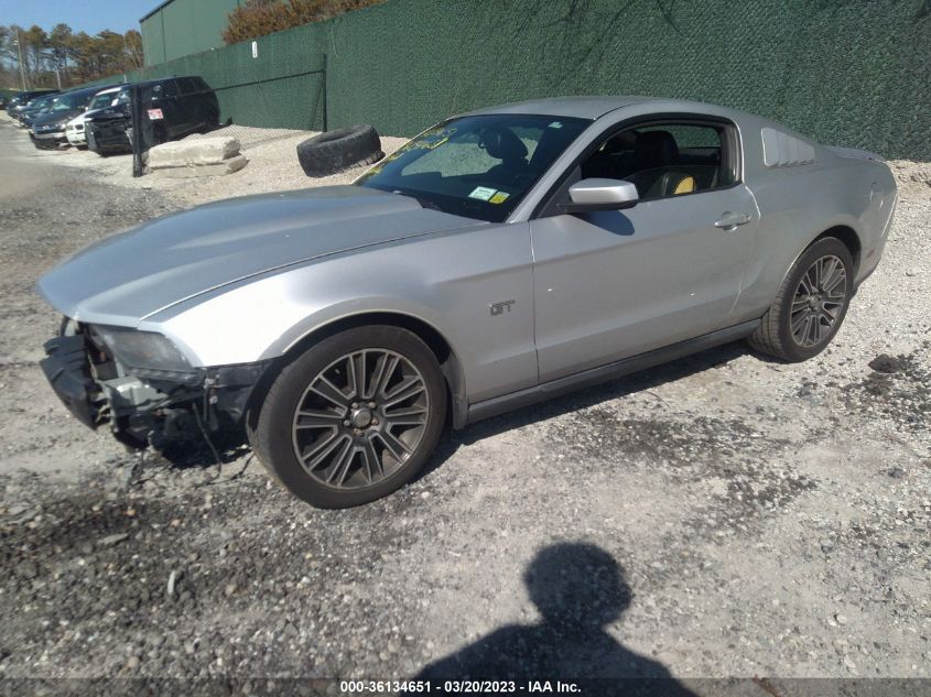 1ZVBP8CH9A5120451 2010 Ford Mustang Gt Premium