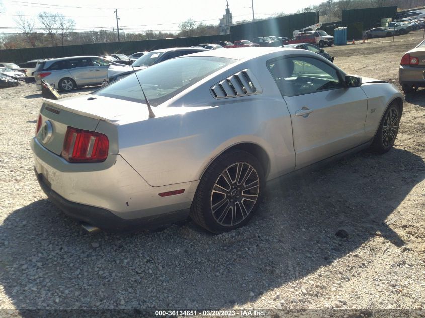 1ZVBP8CH9A5120451 2010 Ford Mustang Gt Premium