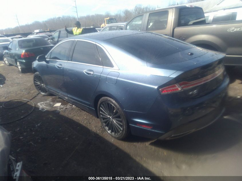 2018 Lincoln Mkz Reserve VIN: 3LN6L5EC0JR603898 Lot: 36135015