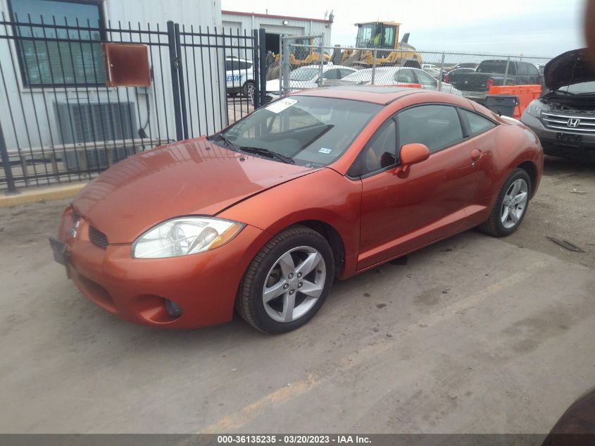 2007 Mitsubishi Eclipse Gs VIN: 4A3AK24F37E067503 Lot: 36135235