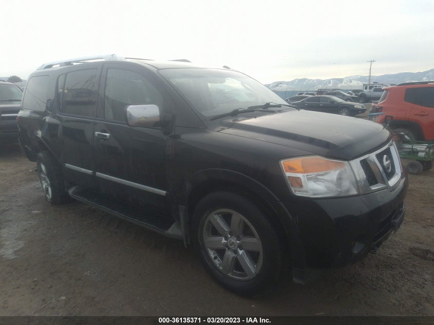 2012 Nissan Armada Platinum VIN: 5N1BA0NE6CN606285 Lot: 36135371