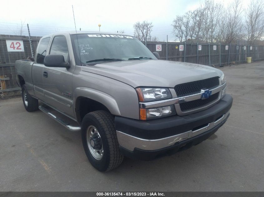 2003 Chevrolet Silverado 2500Hd Ls VIN: 1GCHC29123E255418 Lot: 36135474