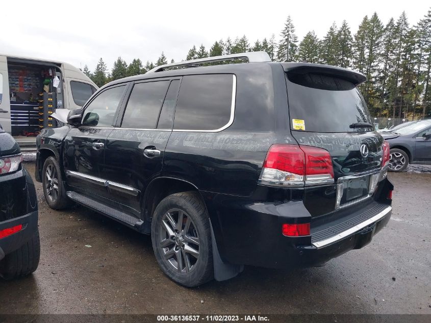 2013 Lexus Lx 570 VIN: JTJHY7AX0D4127035 Lot: 36136537