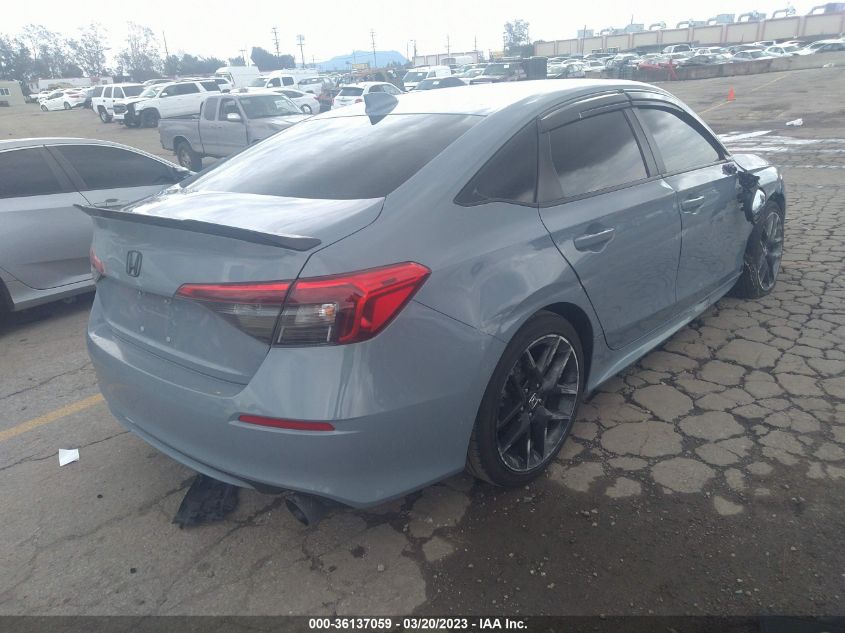 2022 Honda Civic Sedan Sport VIN: 2HGFE2F55NH514151 Lot: 36137059