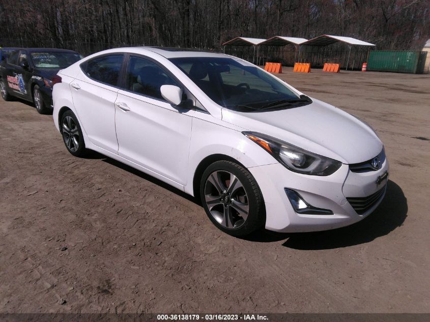 2015 Hyundai Elantra Sport VIN: KMHDH4AH2FU282449 Lot: 36138179