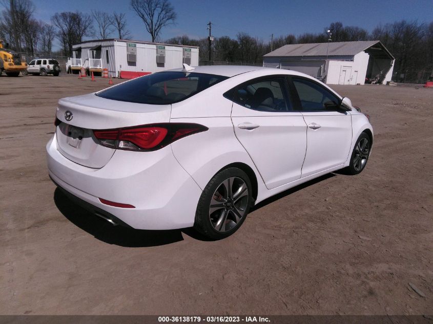 2015 Hyundai Elantra Sport VIN: KMHDH4AH2FU282449 Lot: 36138179