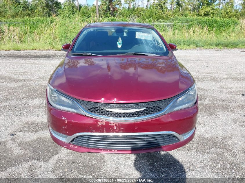 2016 Chrysler 200 Limited VIN: 1C3CCCAB6GN142361 Lot: 36138851