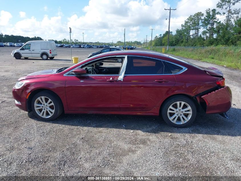 2016 Chrysler 200 Limited VIN: 1C3CCCAB6GN142361 Lot: 36138851