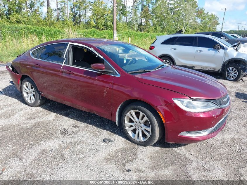 2016 Chrysler 200 Limited VIN: 1C3CCCAB6GN142361 Lot: 36138851