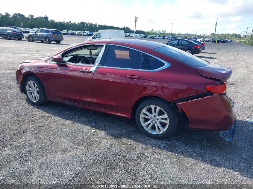 1C3CCCAB6GN142361 2016 Chrysler 200 Limited