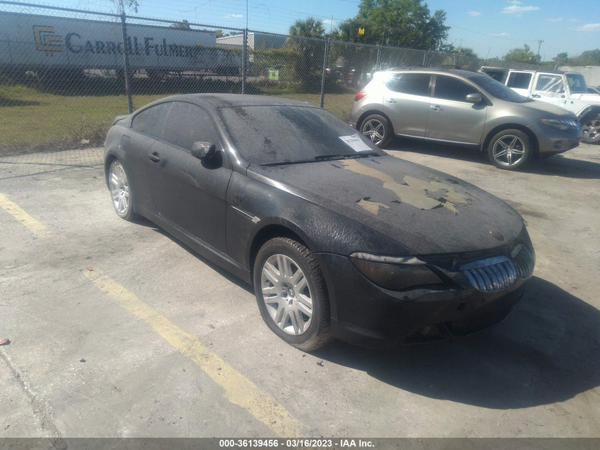 2005 BMW 6 Series 645Ci VIN: WBAEH73495CF95216 Lot: 36139456
