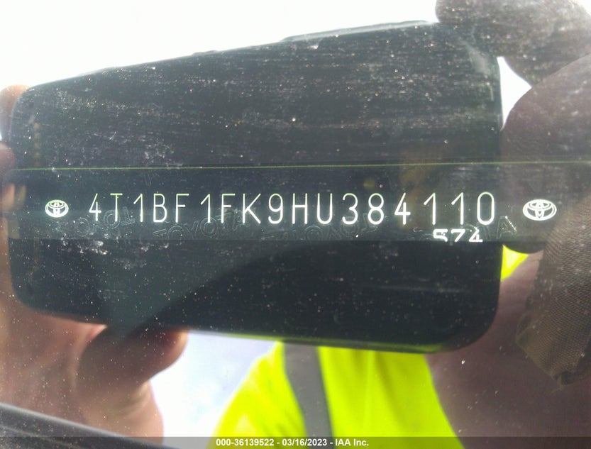 4T1BF1FK9HU384110
