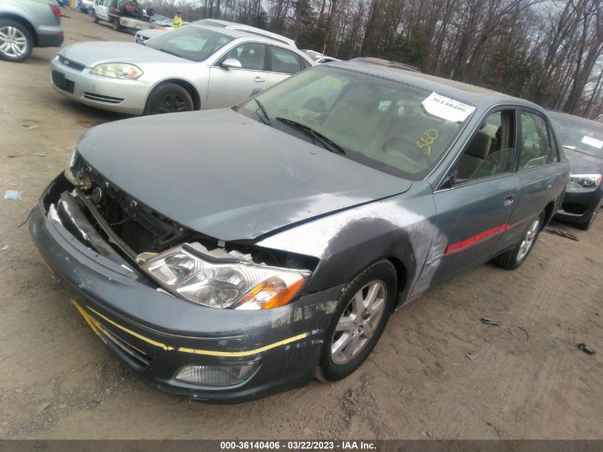 2001 Toyota Avalon Xls W/Bucket Seats VIN: 4T1BF28B21U179754 Lot: 36140406