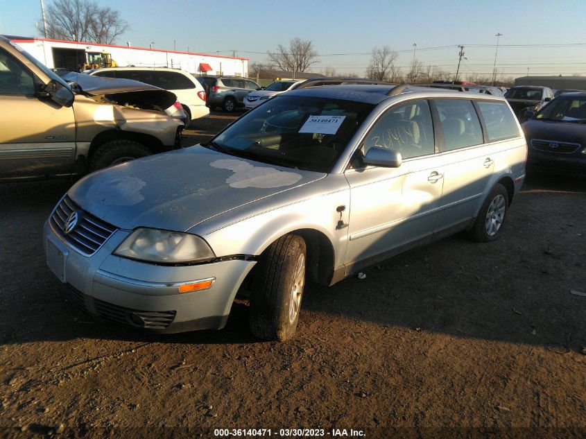 2001 Volkswagen Passat Gls VIN: WVWVD63B11E242293 Lot: 36140471