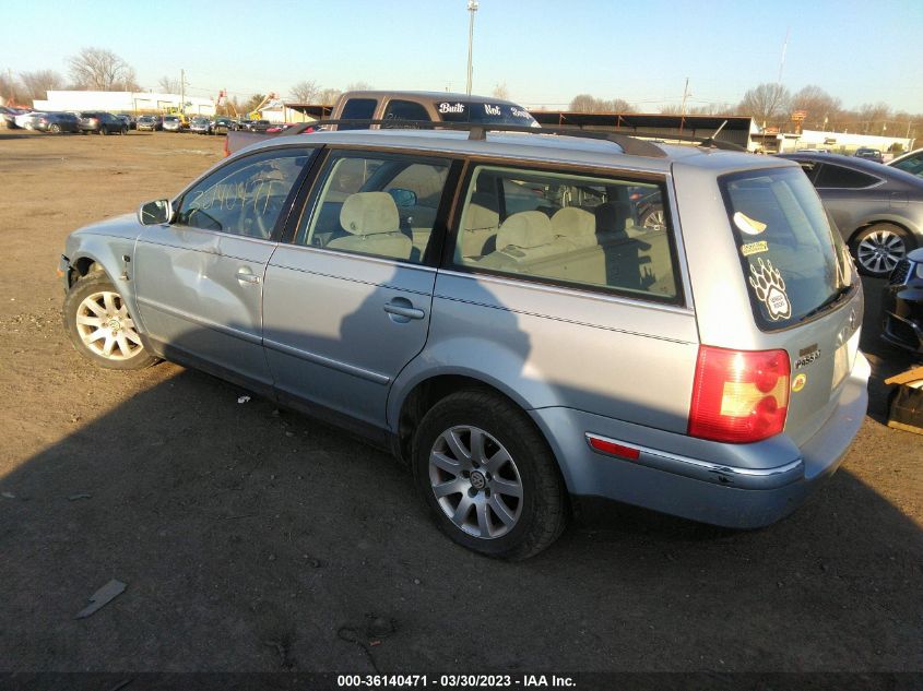 WVWVD63B11E242293 2001 Volkswagen Passat Gls