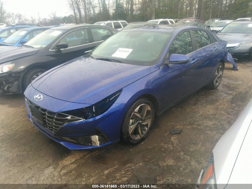 5NPLP4AG6NH078207 2022 Hyundai Elantra Limited