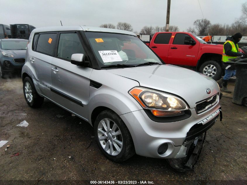 2013 Kia Soul + VIN: KNDJT2A68D7766629 Lot: 36143436