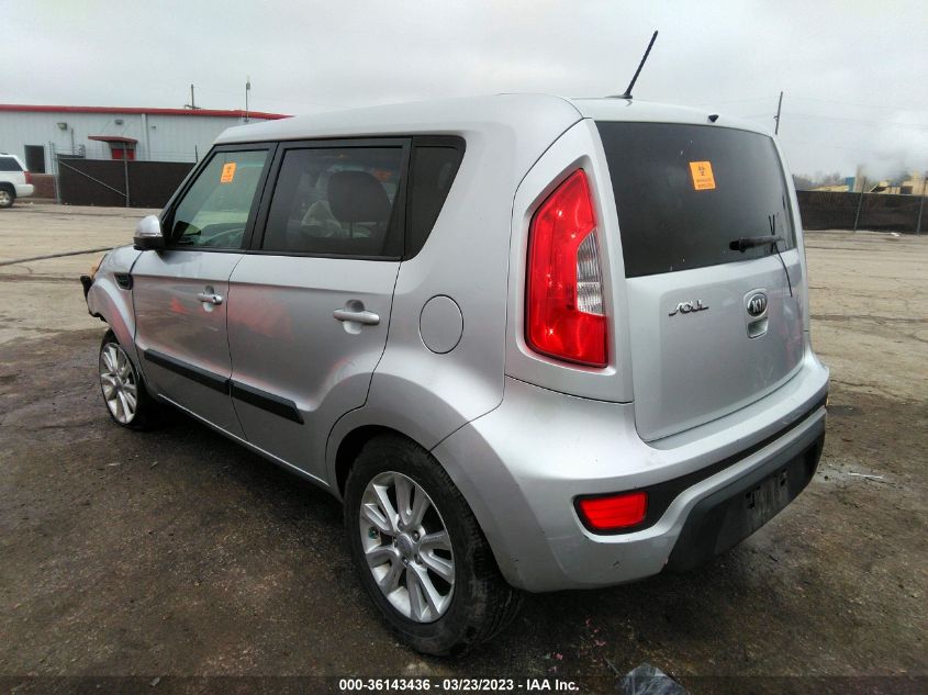 2013 Kia Soul + VIN: KNDJT2A68D7766629 Lot: 36143436