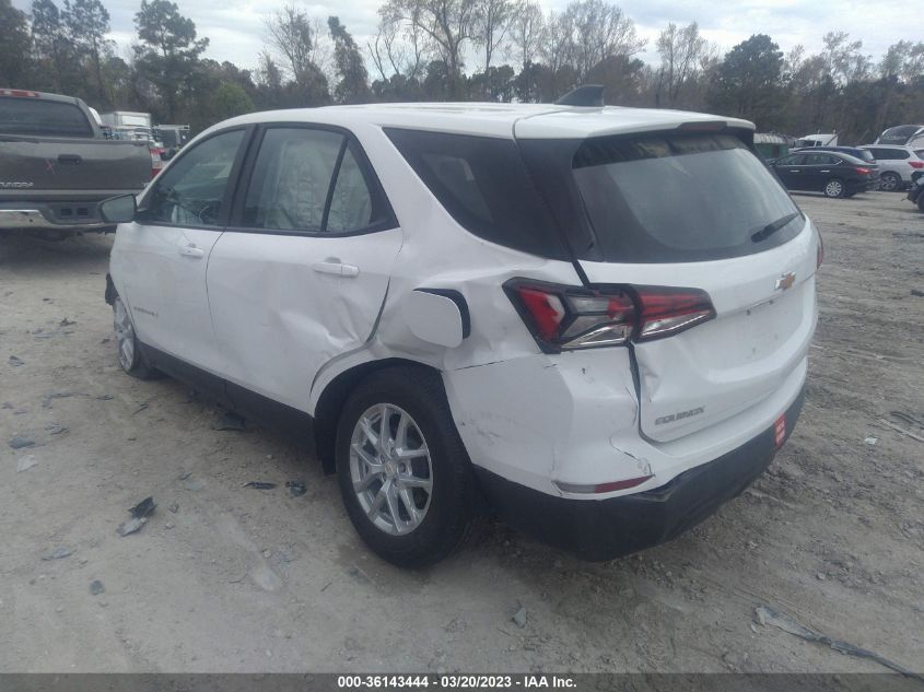 2022 Chevrolet Equinox Fwd Ls VIN: 2GNAXHEV2N6119371 Lot: 36143444