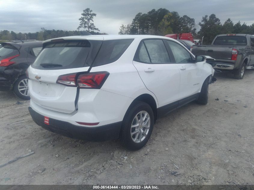 2022 Chevrolet Equinox Fwd Ls VIN: 2GNAXHEV2N6119371 Lot: 36143444