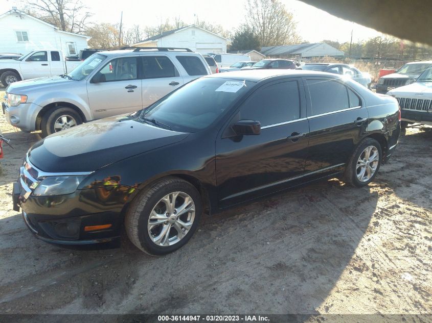 2012 Ford Fusion Se VIN: 3FAHP0HA1CR121531 Lot: 36144947