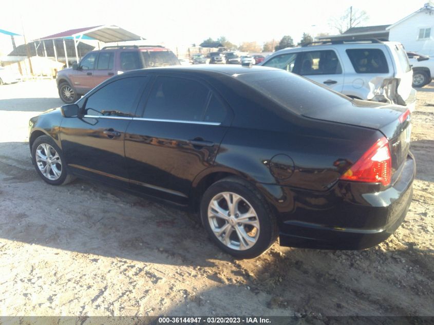 2012 Ford Fusion Se VIN: 3FAHP0HA1CR121531 Lot: 36144947