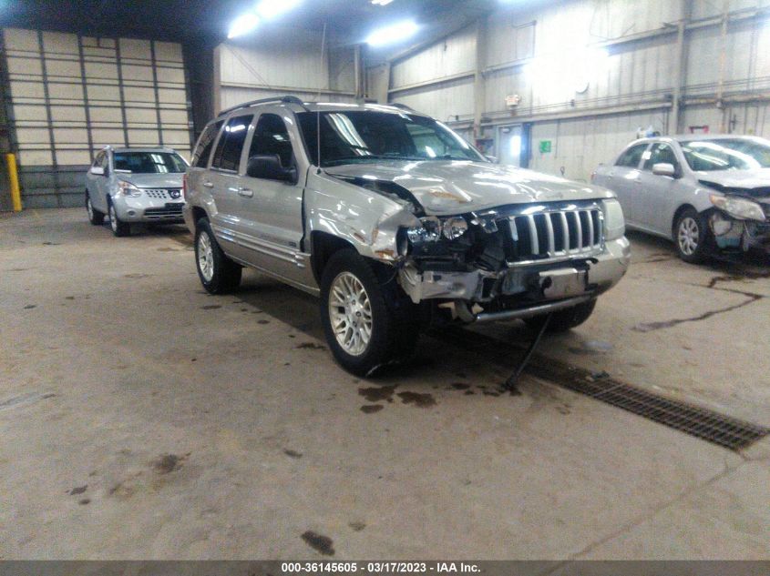 2004 Jeep Grand Cherokee Limited VIN: 1J4GW58N64C149571 Lot: 36145605