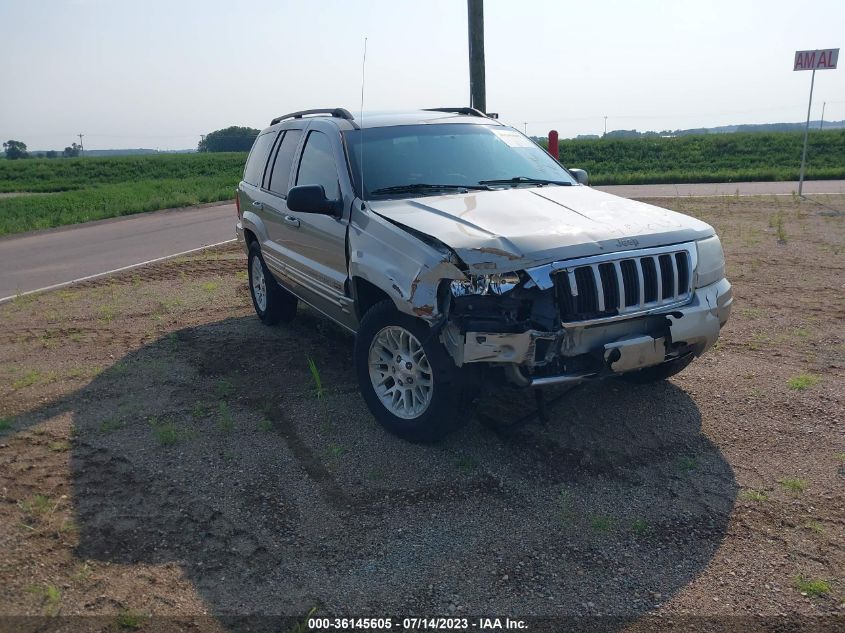 2004 Jeep Grand Cherokee Limited VIN: 1J4GW58N64C149571 Lot: 36145605