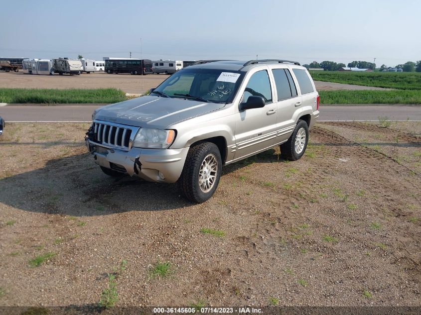 2004 Jeep Grand Cherokee Limited VIN: 1J4GW58N64C149571 Lot: 36145605