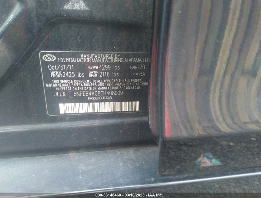 5NPEB4AC8CH408009