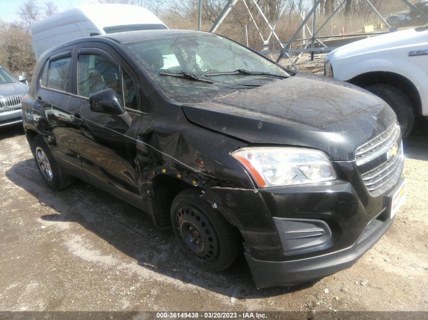 2015 Chevrolet Trax 1Ls VIN: KL7CJPSB4FB072301 Lot: 36149438