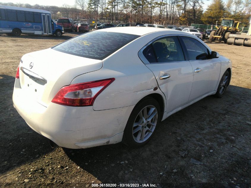 2009 Nissan Maxima 3.5 S VIN: 1N4AA51E19C854294 Lot: 36150200