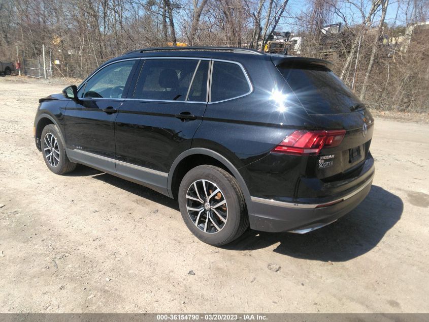 2021 Volkswagen Tiguan Se/Se R-Line Black/Sel VIN: 3VV2B7AX8MM024817 Lot: 36154790