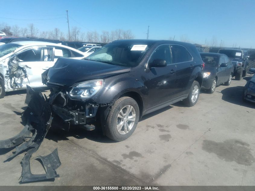 2016 Chevrolet Equinox Ls VIN: 2GNFLEEK3G6162299 Lot: 36155500