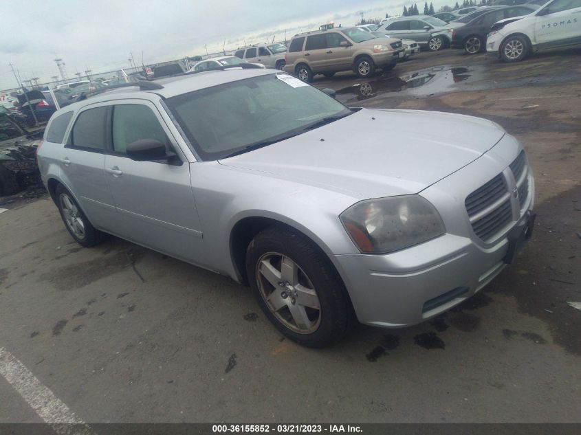 2D8GZ48V65H538461 2005 Dodge Magnum Sxt