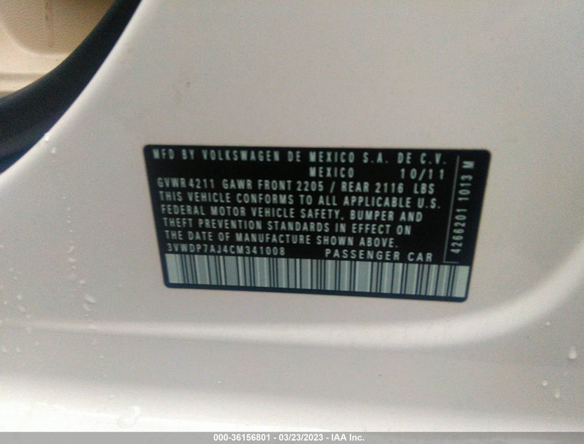 3VWDP7AJ4CM341008