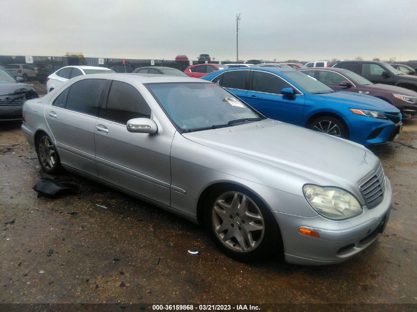 2003 Mercedes-Benz S-Class 4.3L VIN: WDBNG70J03A381090 Lot: 36159868