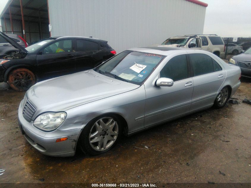 2003 Mercedes-Benz S-Class 4.3L VIN: WDBNG70J03A381090 Lot: 36159868