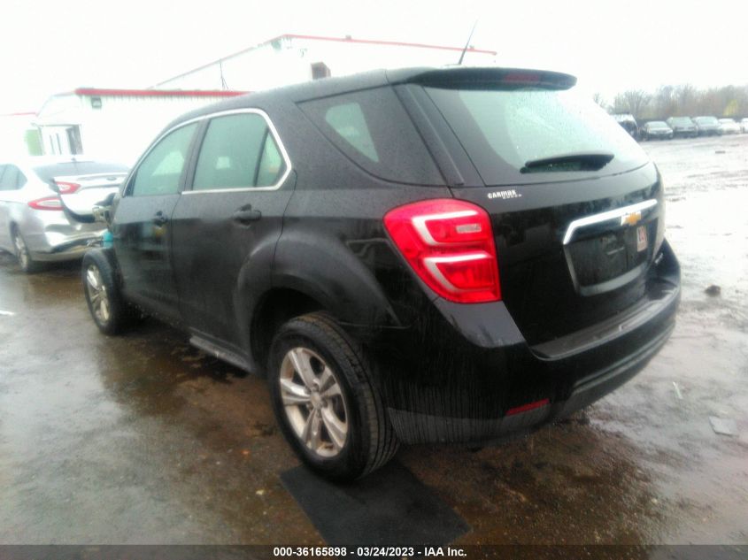 2GNALBEK0G6145534 2016 Chevrolet Equinox Ls