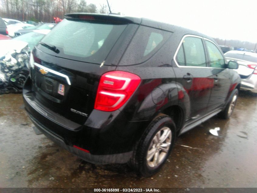 2016 Chevrolet Equinox Ls VIN: 2GNALBEK0G6145534 Lot: 36165898