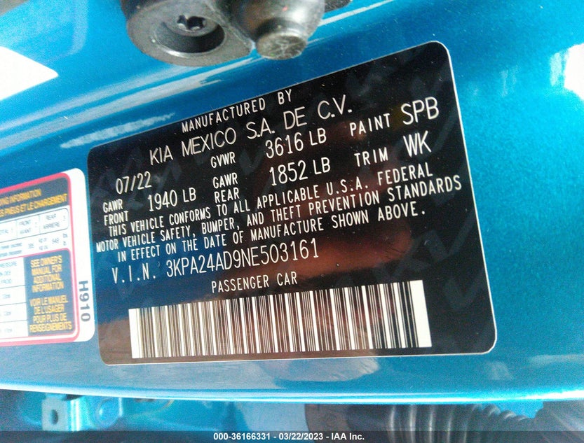 3KPA24AD9NE503161