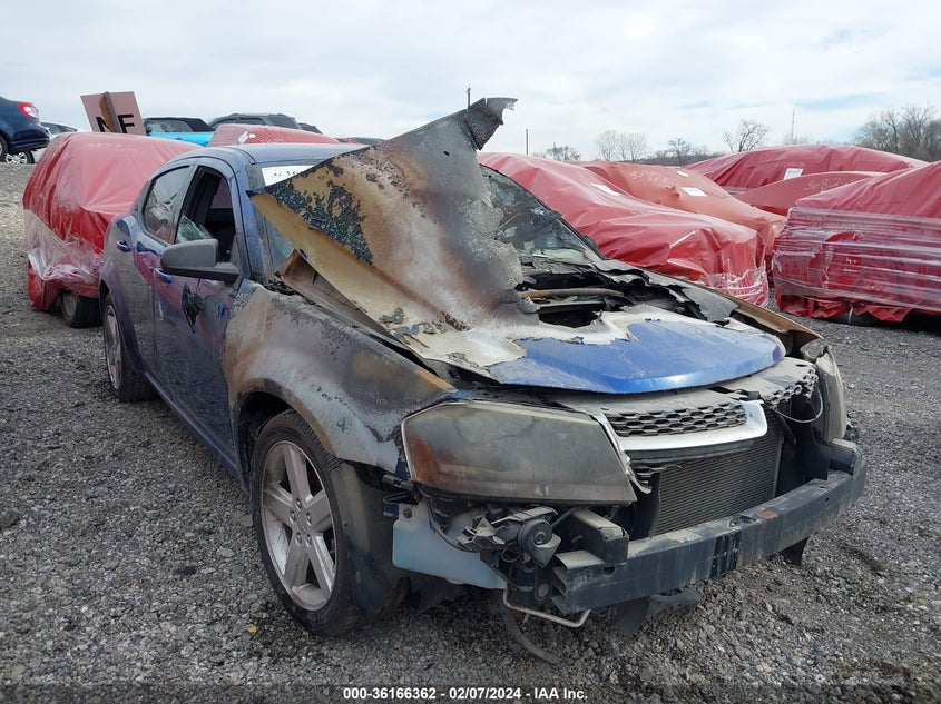 2013 DODGE AVENGER SE - 1C3CDZAB3DN610493