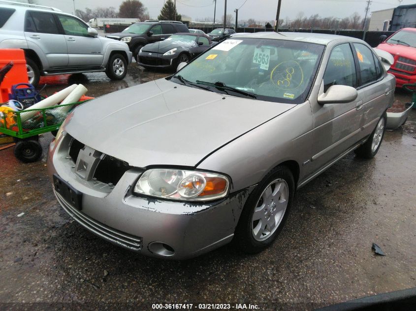 2006 Nissan Sentra 1.8S VIN: 3N1CB51D26L467957 Lot: 36167417