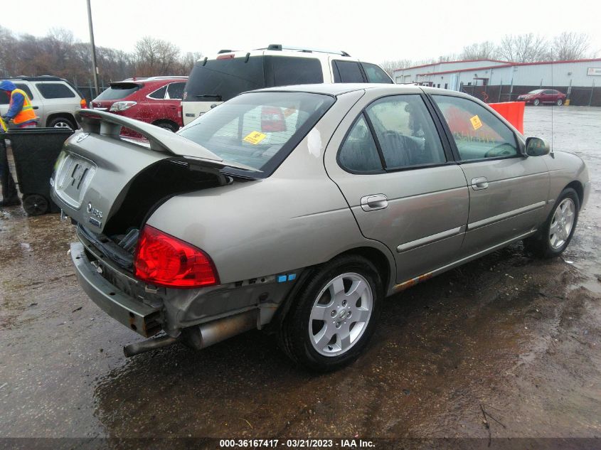 2006 Nissan Sentra 1.8S VIN: 3N1CB51D26L467957 Lot: 36167417