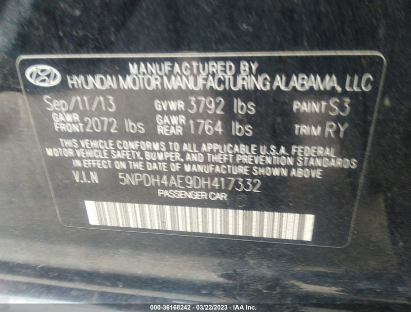 5NPDH4AE9DH417332
