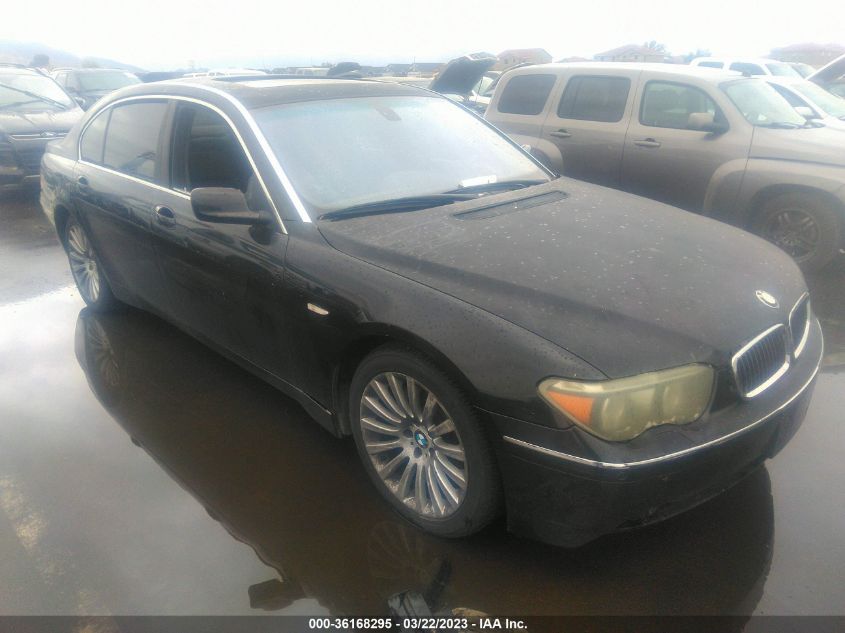 WBAGN63494DS49992 2004 BMW 745Li