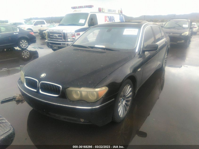 WBAGN63494DS49992 2004 BMW 745Li