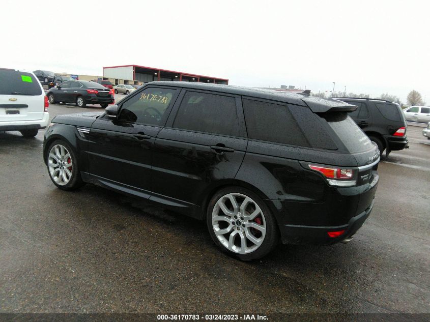 2016 Land Rover Range Rover Sport 5.0L V8 Supercharged/5.0L V8 Supercharged Dynamic VIN: SALWR2EF1GA555514 Lot: 36170783