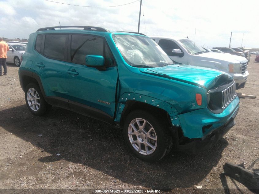 2020 Jeep Renegade Latitude VIN: ZACNJBBB4LPL34332 Lot: 36174621